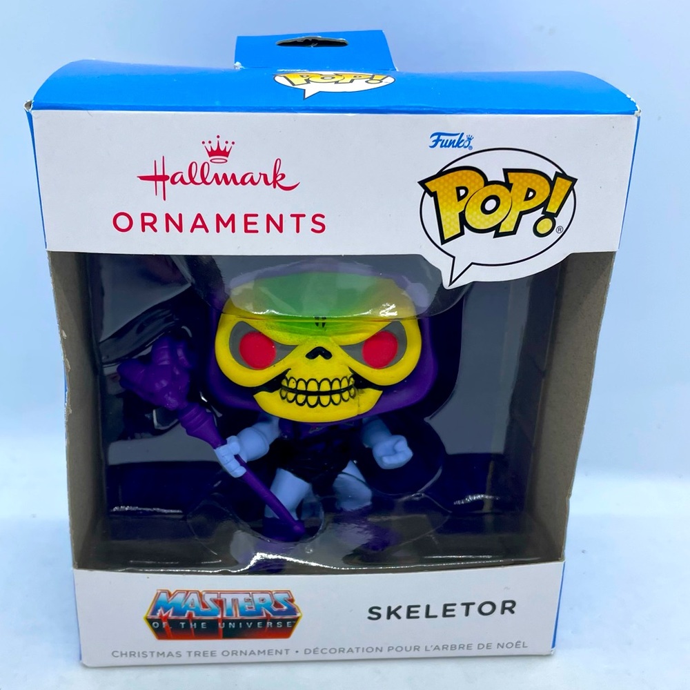 Funko Pop! MOTU Skeletor 2021 Hallmark Christmas Tree Ornament.